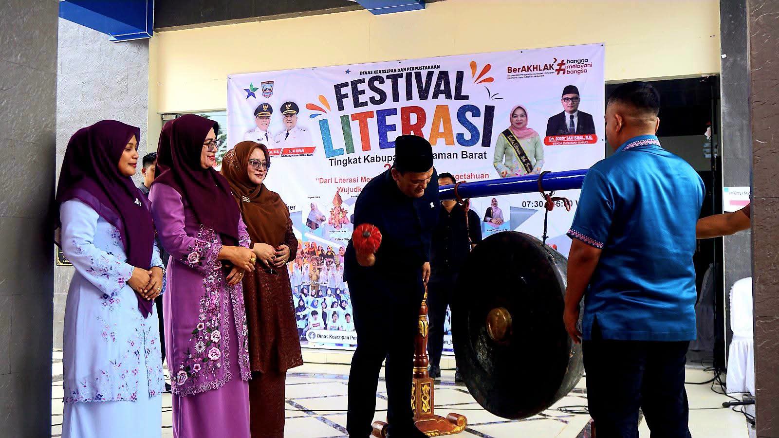 Festival Literasi Pasbar 2026: M. Ihpan Dorong Generasi Muda Kritis, Kreatif dan Berdaya Saing
