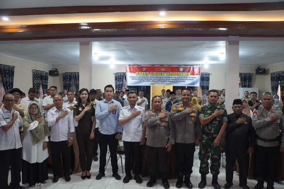 Pemko dan Polres Padang Panjang Perkuat Ketahanan Pangan, Dorong Ekonomi Masyarakat