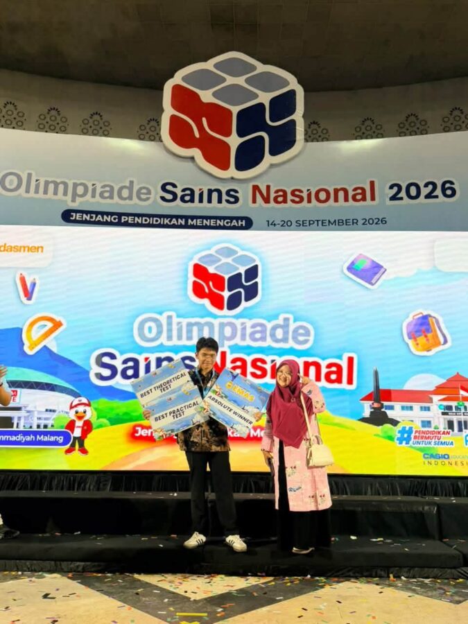 OSN 2026 di Malang, SMAN 1 Sumbar Raih Emas dan Perunggu, Dua Siswa Jadi Finalis