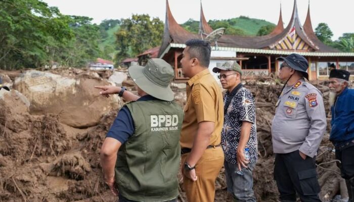 Galodo Solok Lumpuhkan Kantor Pemerintahan, Wagub Vasko Minta Pelayanan Tetap Jalan