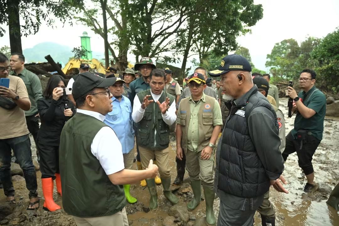 Menko PMK Tinjau Galodo Solok, 1 Korban Masih Dicari dan Pemulihan Butuh Rp819 Miliar