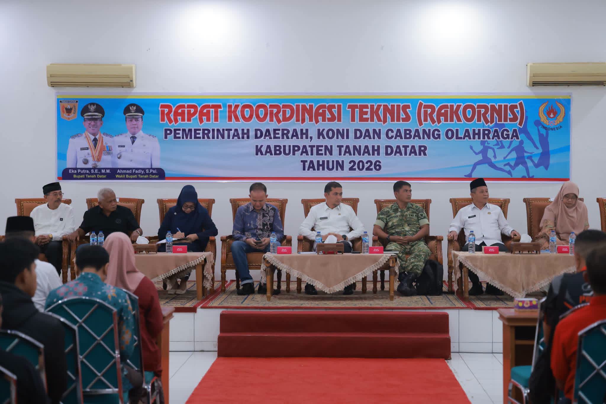 Tanah Datar Siapkan Rp6,348 Miliar untuk Porprov Sumbar XVI 2026