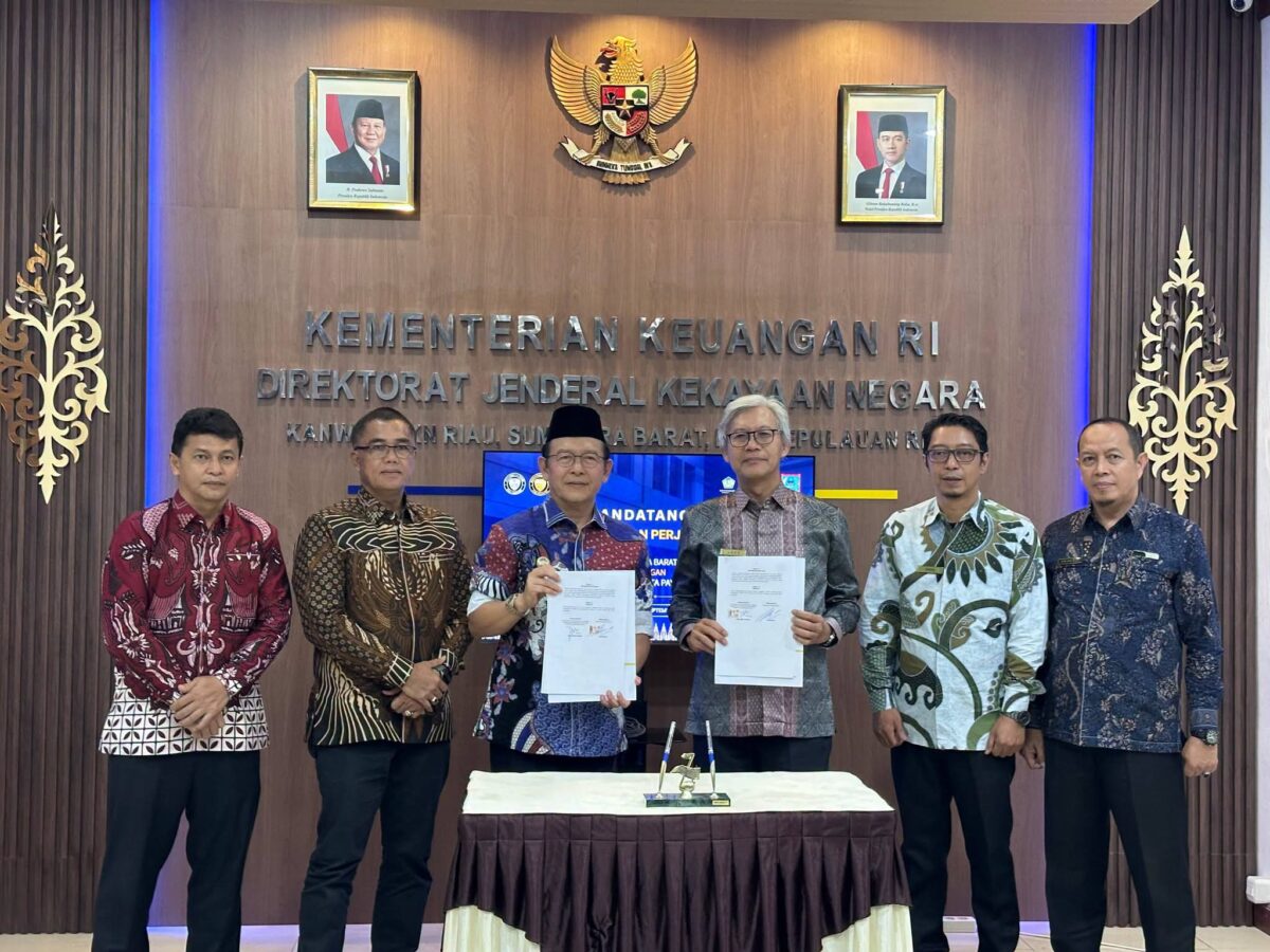 Wali Kota Payakumbuh Zulmaeta Teken MoU dengan DJKN, Optimalkan Aset dan Efisiensi APBD