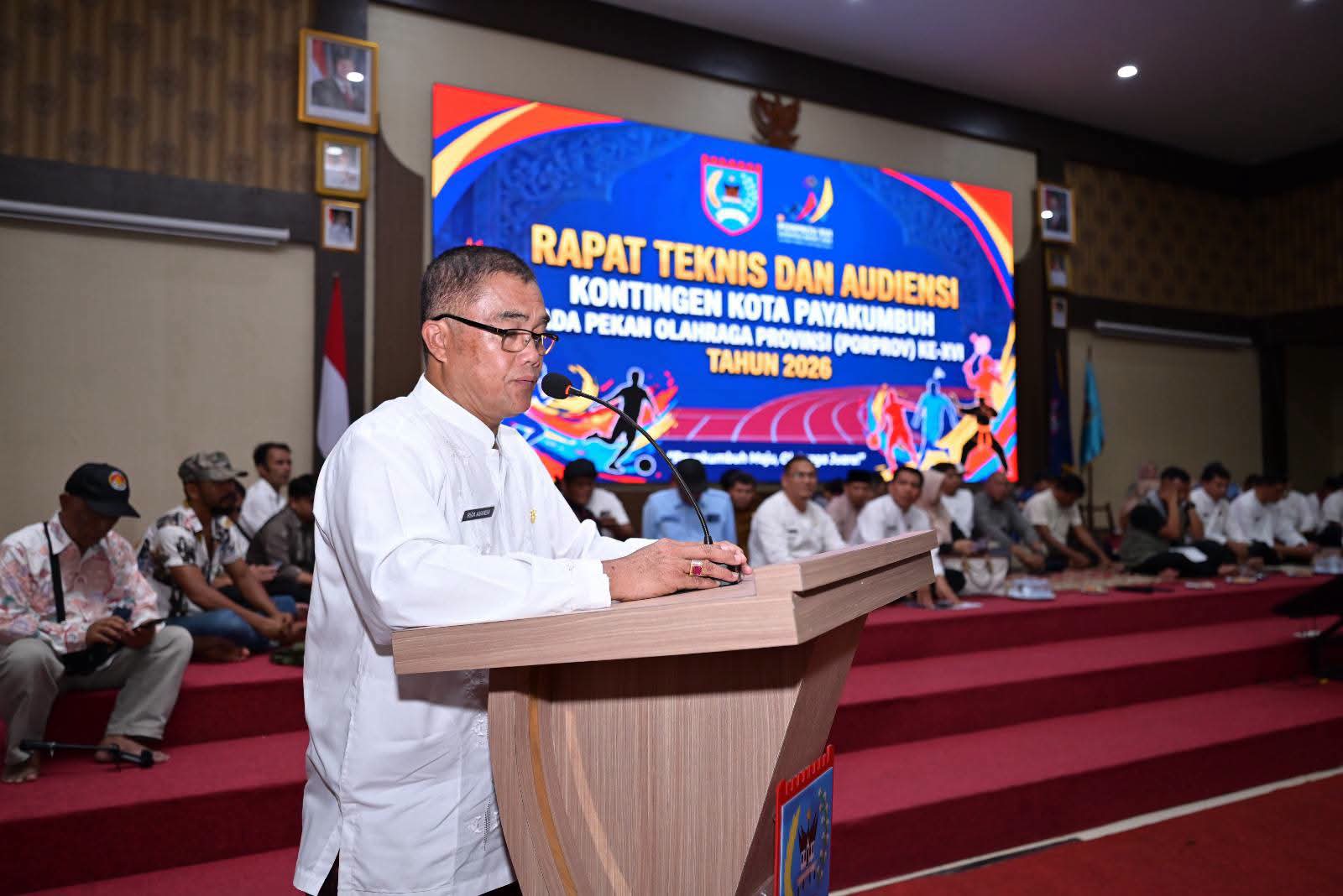Porprov Sumbar XVI: 500 Kontingen Payakumbuh Bidik 40+ Medali Emas