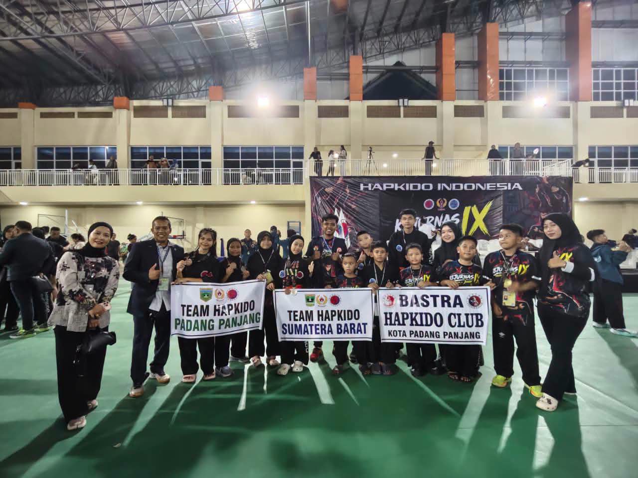 Didominasi Pelajar Padang Panjang, Hapkido Sumbar Sabet 9 Medali di Kejurnas 2026