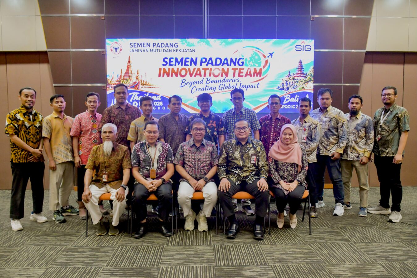 Empat Tim Inovasi Semen Padang Siap Bawa Karya Anak Negeri ke Panggung Dunia