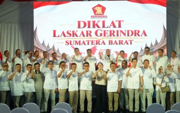 Andre Rosiade Tutup Diklat Laskar Gerindra Sumbar 2026, 500 Peserta Resmi jadi Kader Baru