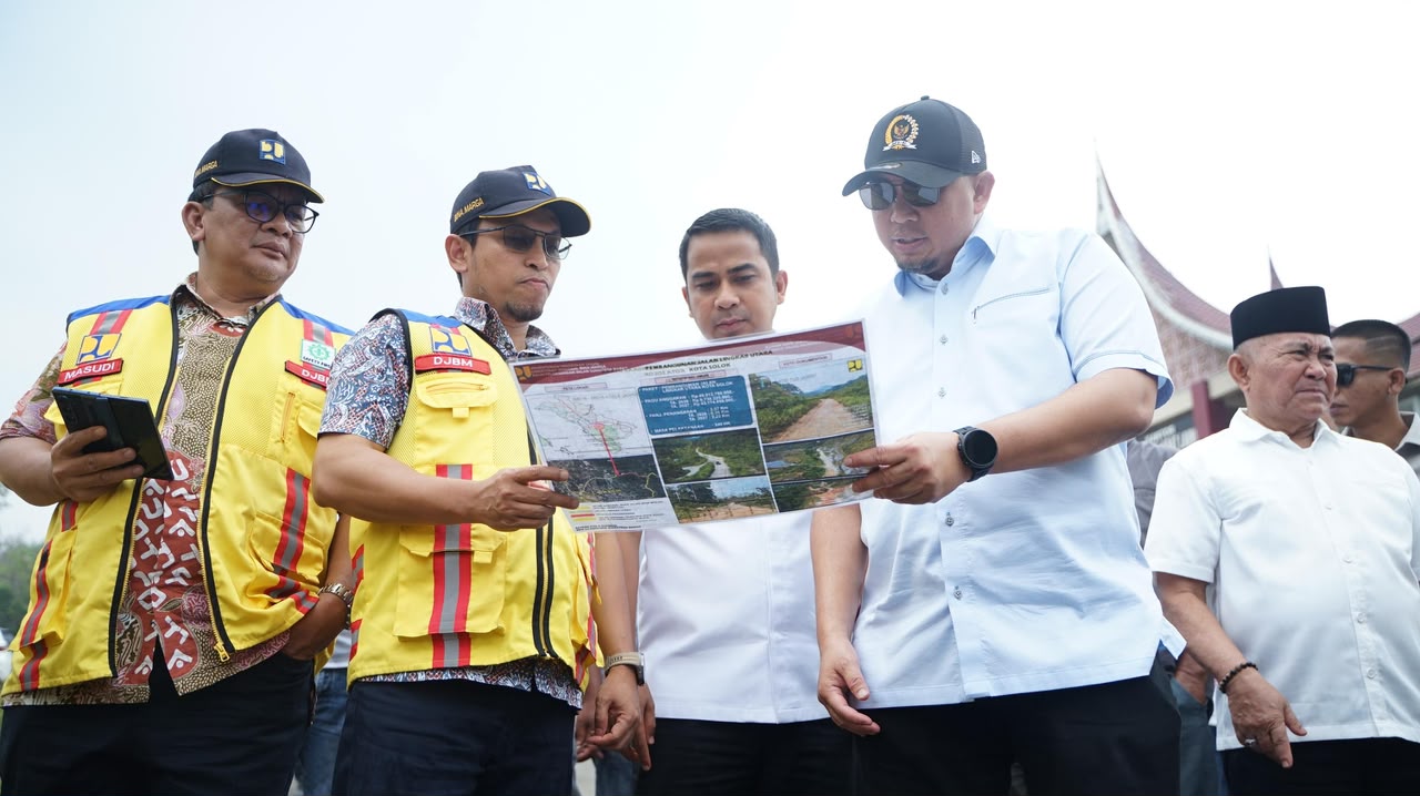 Andre Rosiade: Dengan Inpres Jalan Daerah, Prabowo Bangun Jalan Lingkar Utara Kota Solok Rp49 Miliar