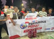 Gerak Cepat, Pertamina dan Hiswana Migas Sumbar Bantu Warga Terdampak Banjir Bandang