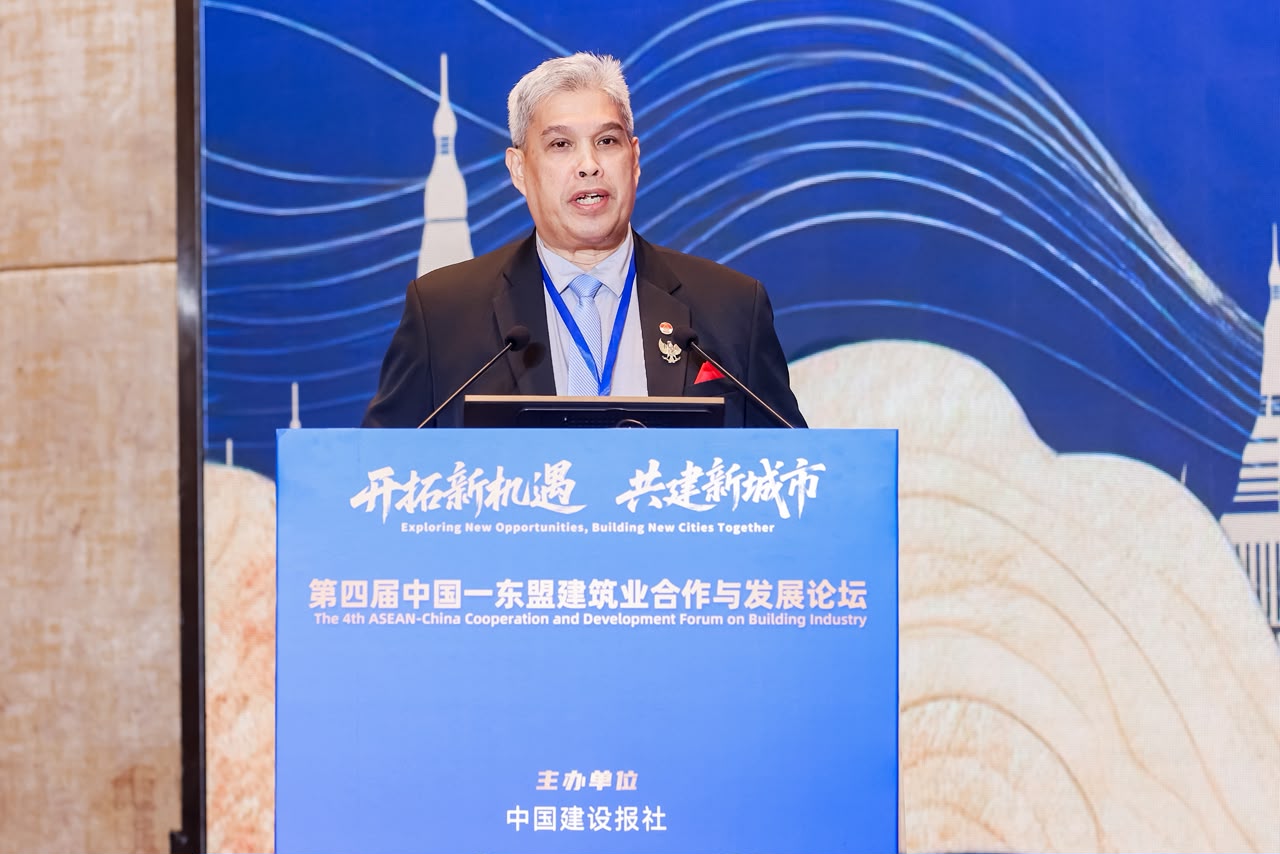 Ketua LPJK Insannul Kamil Dorong Kolaborasi Indonesia-China hingga ASEAN di Forum Konstruksi Guangzhou”