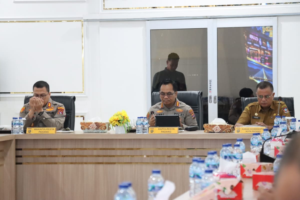 Kapolresta Padang Perketat Pengawasan Hiburan Malam dan Peredaran Miras