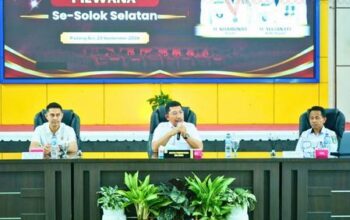 Pilwana Serentak Solok Selatan 7 Oktober, Pemkab Pastikan Calon dan Logistik Siap