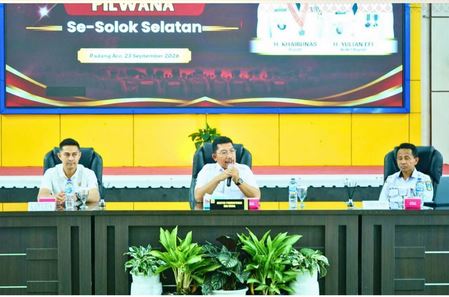 Pilwana Serentak Solok Selatan 7 Oktober, Pemkab Pastikan Calon dan Logistik Siap