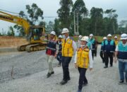 Gubernur Mahyeldi Tinjau Proyek Fly Over Sitinjau Lauik: Masalah Lahan Tuntas, Fisik Mulai Berjalan