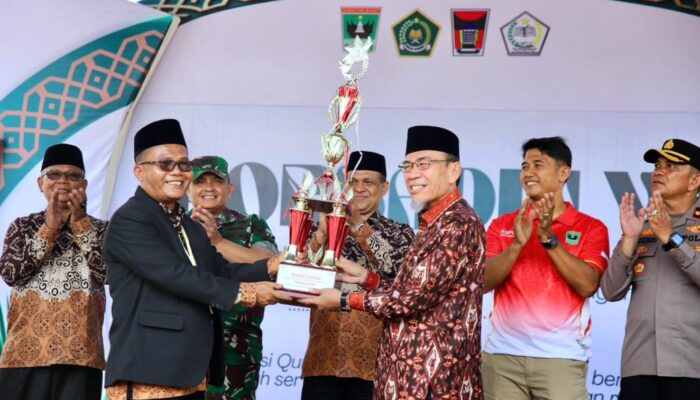 Diikuti 333 Santri, Porsadin VII Sumbar Resmi Dibuka di Masjid Nurul Iman Padang