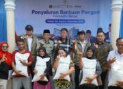 Cair 3 Bulan Sekaligus! 629 Warga Koto Baru Padang Terima Bantuan Beras BULOG