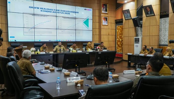 Rakor Bulanan Pemko Padang, Wako Fadly Amran Minta OPD Kreatif Jemput Dana Pusat