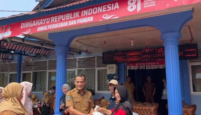 Tekan Inflasi, Pemkab Pesisir Selatan Gelar Pangan Murah Plus Cek Kesehatan Gratis