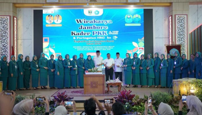 Jambore PKK Sumbar 2026 Dibuka, Padang Panjang Tampilkan Kekompakan Kader
