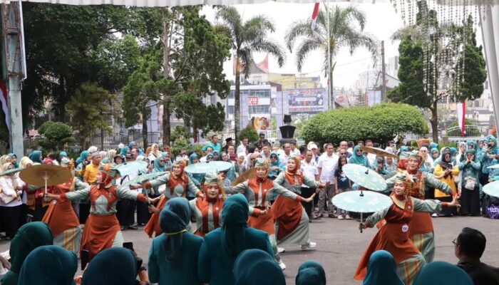 Tampil Maksimal di Jambore PKK Sumbar ke-XXII, Kontingen Sawahlunto Bawa Kekhasan Budaya Lokal