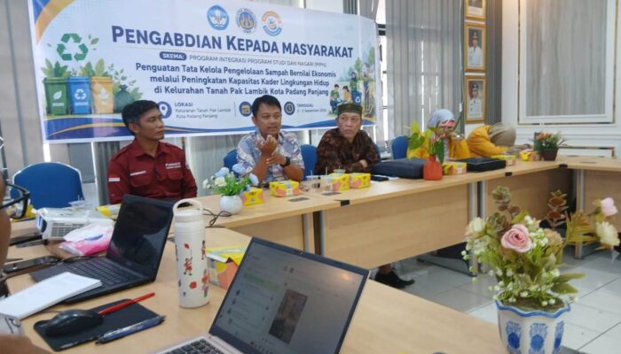 Sampah Jadi Bernilai, TPL Padang Panjang Siapkan Bank Sampah