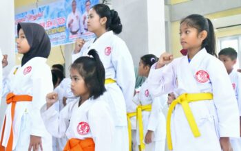 245 Karateka dari 18 Dojo Ikuti Ujian Lemkari Padang