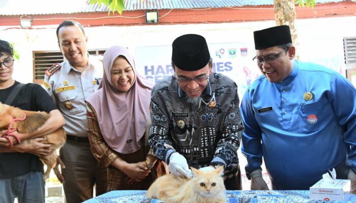 53 Kasus Rabies di Sumbar, 421 Anjing dan Kucing di Padang Sudah Divaksin