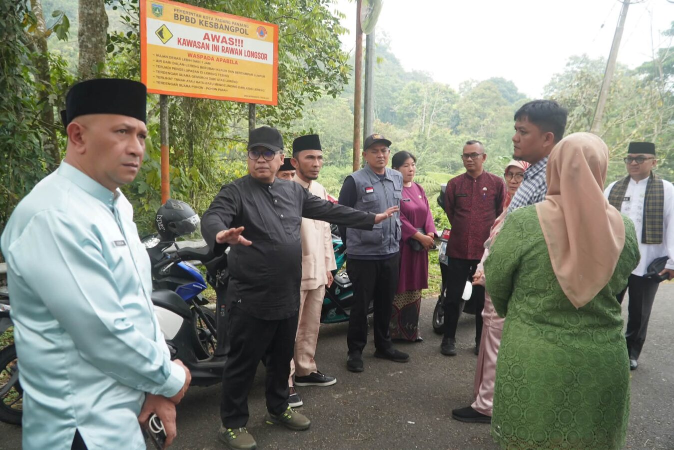 Kecelakaan Tewaskan 2 Warga, Wako Hendri Arnis Perintahkan Titik Rawan di Padang Panjang Segera Dipasang Fasilitas Keselamatan