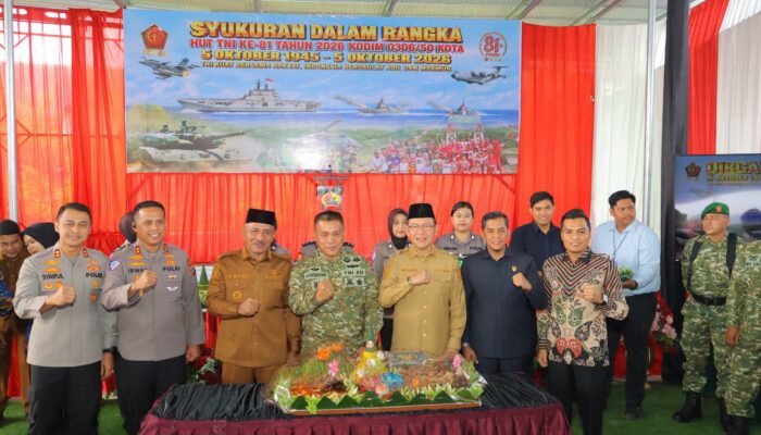HUT ke-81 TNI, Zulmaeta Tegaskan Sinergi TNI-Rakyat Kawal Keamanan dan Pembangunan Payakumbuh
