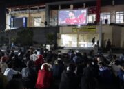 Indonesia Juara ASEAN Cup 2026, Nobar di Pasar Pusat Padang Panjang Pecah oleh Euforia