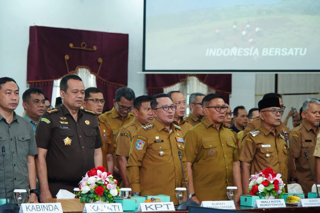 Bupati Eka Putra Hadiri Kunjungan Kerja Komisi II DPR RI, Bahas Aspirasi dan Pembangunan Tanah Datar