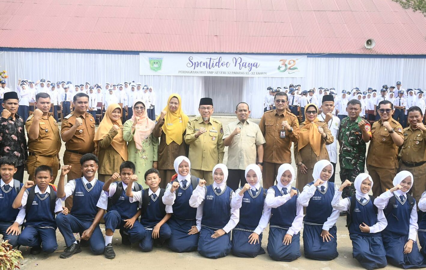 Maigus Nasir Bakar Semangat Siswa SMPN 32 Padang