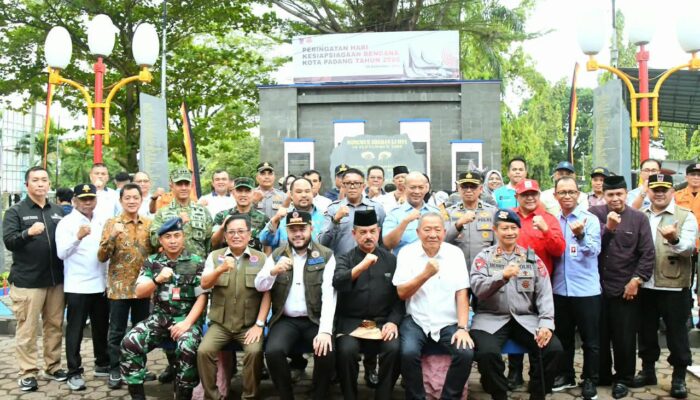 17 Tahun Gempa 30 September, Pemko Padang Perkuat Kesiapsiagaan Hadapi Bencana