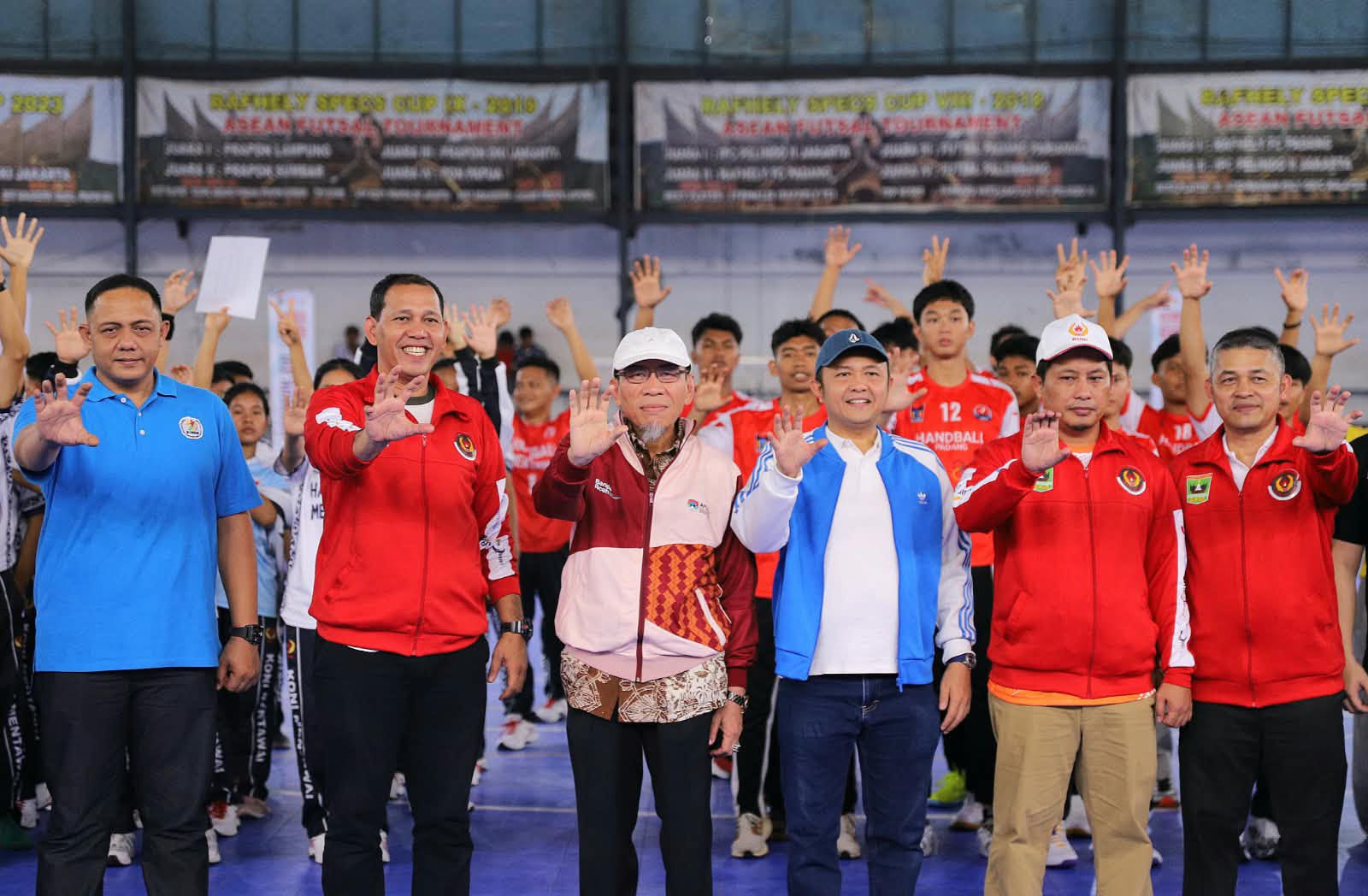 Porprov Sumbar XVI 2026: Maigus Nasir Buka Bola Tangan, 10 Daerah Berebut Medali